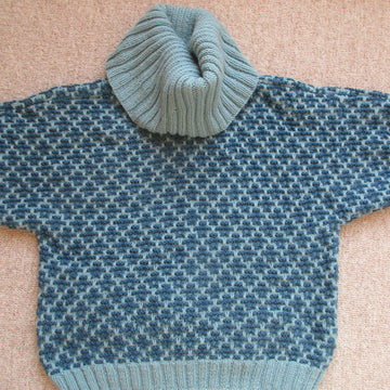 Mosaic Roll Neck