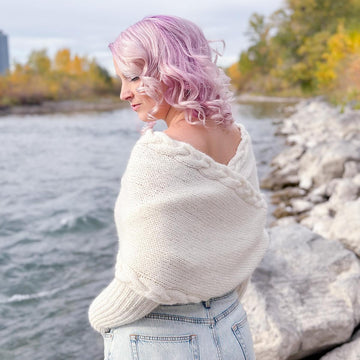 Braided Sweater Scarf