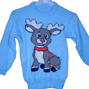 Christmas Baby Rudolph Reindeer Jumper