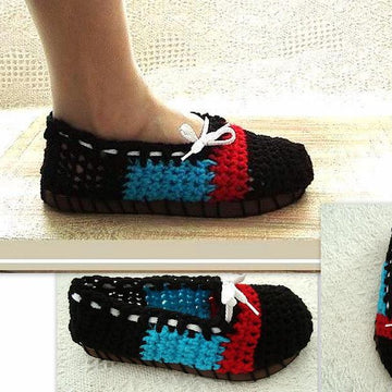 549 Crochet Espadrilles, sandals, booties, slippers, street shoes