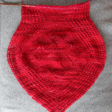 Dragon's Tail Shawl