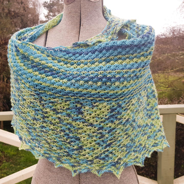Moody Daisy Shawl