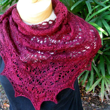 Debussy shawlette