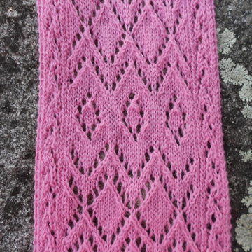 Muriel's Diamond Lace Scarf