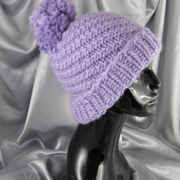Superfast Swirl Bobble Beanie Hat