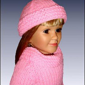 Knitting Pattern for My Twinn, My BFF, 23 inch dolls. 604