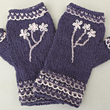 Blossom Fingerless Gloves