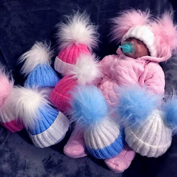Baby Fluffy Pom Pom Hat