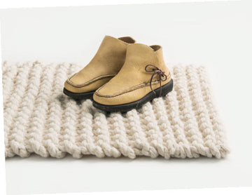 Big Lake Rug in Blue Sky Fibers Woolstok Jumbo - 201834 - Downloadable PDF