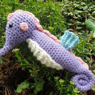 Under the Sea Set Collection crochet Crab Hermit Jellyfish Mermaid Tail Octopus Seahorse Seashell Sea Star