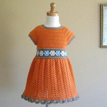 PATTERN Crochet Girl Dress