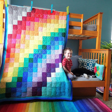 Rainbow Joy Blanket