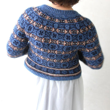 Hydrangea cardigan