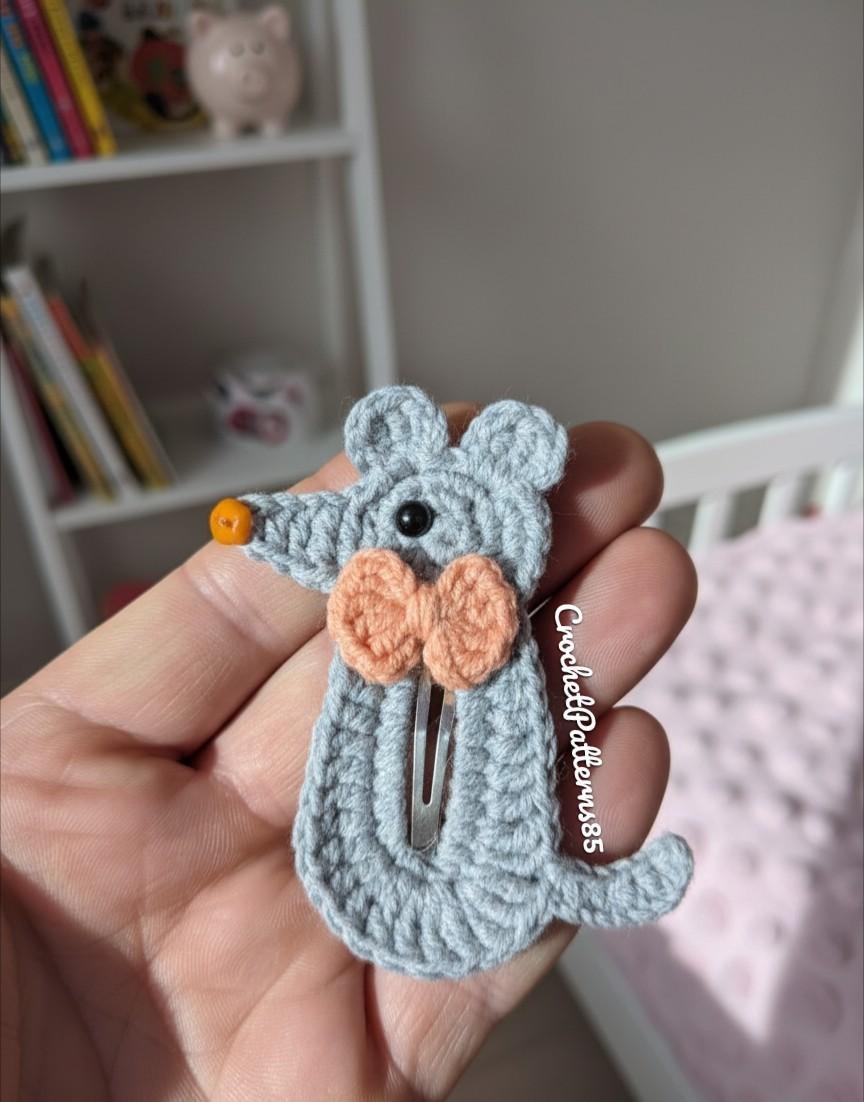 Mouse Hair Clip English-US