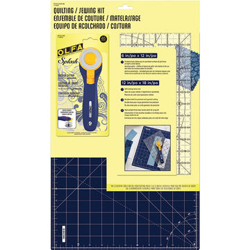 Olfa Quilt/Sew Kit Ruler Cutter Mat