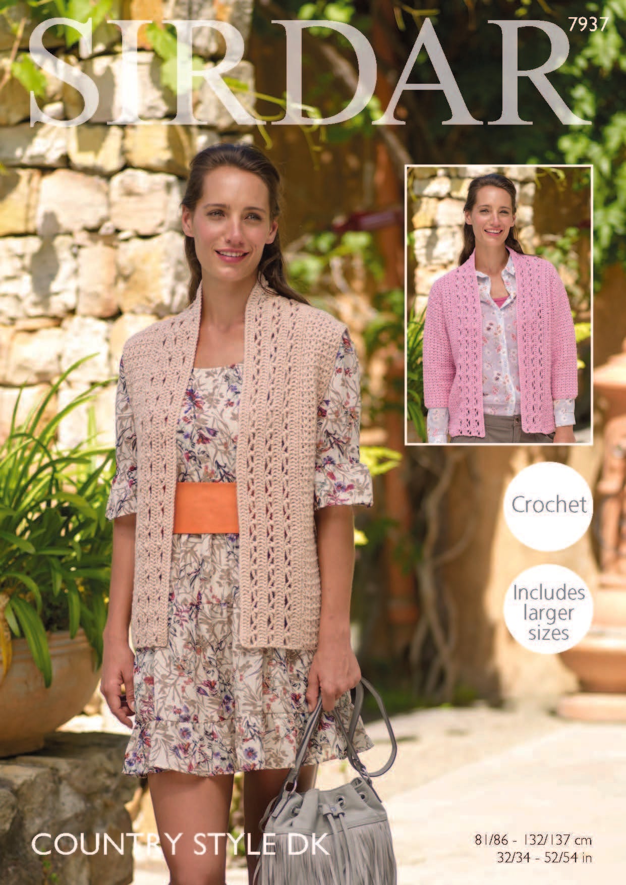Jacket and Waistcoat in Sirdar Country Style DK - 7937 - Downloadable PDF