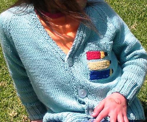 Crayon Pocket Cardigan