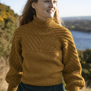 Dryad Sweater Top down