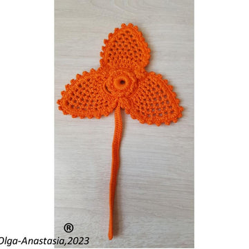 Crocheted shamrock 3