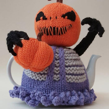 Halloween Pumpkin Reaper Tea Cosy