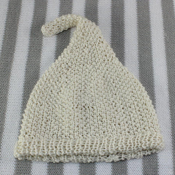 New Baby Moss Stitch Pixie Hat Booties & Mittens
