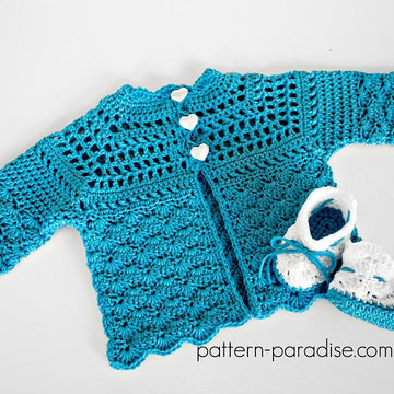 Shelly Sweater and Booties 12-107