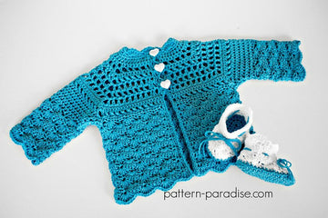 Shelly Sweater and Booties 12-107