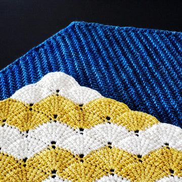 Tunisian Shell Shawl
