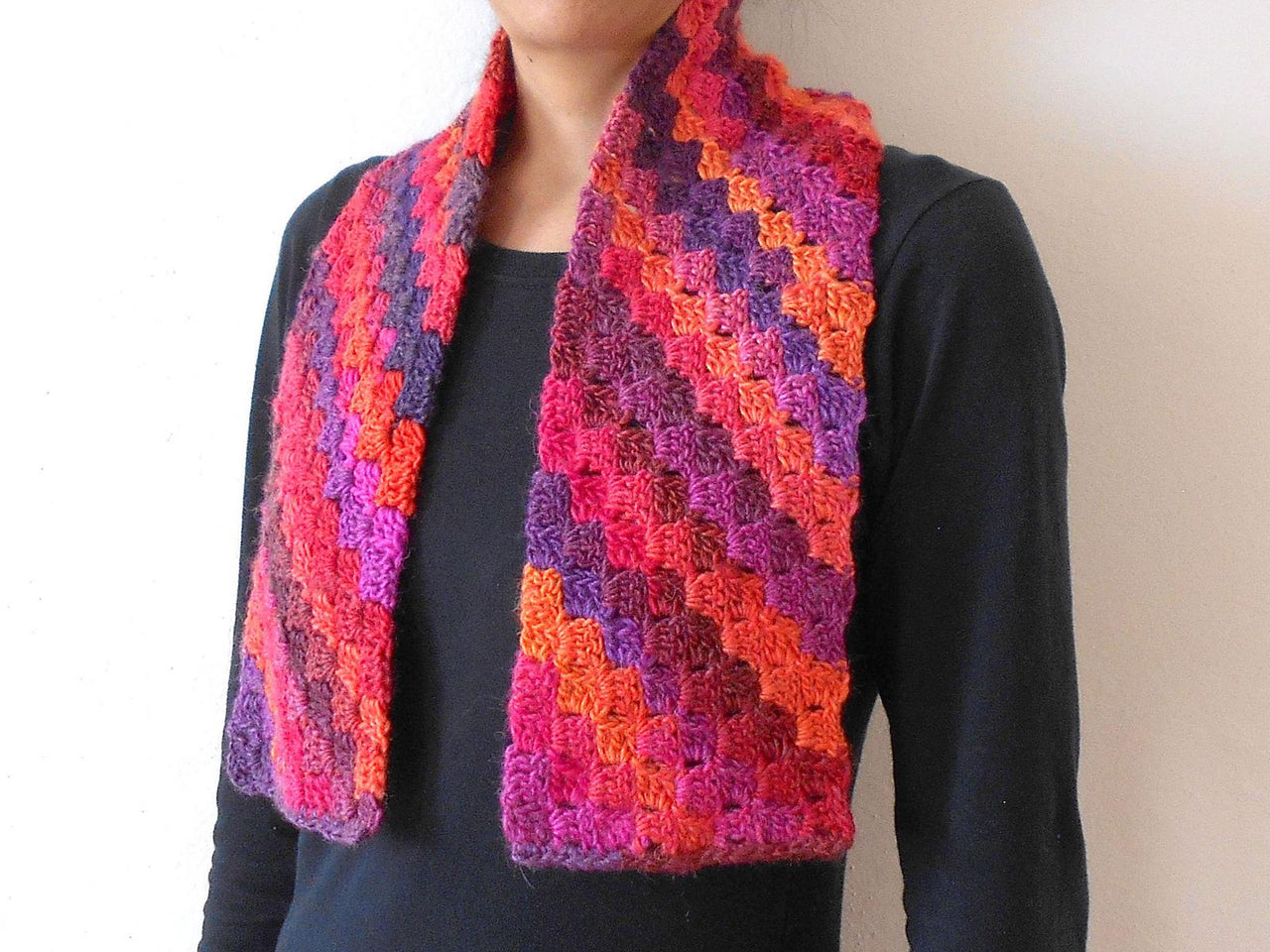 Pixel C2C Scarf