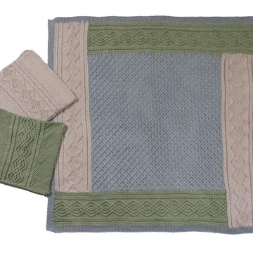 Country Greens Blanket and Cushions