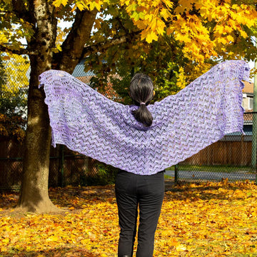 Flowering Victorian Lace Wrap