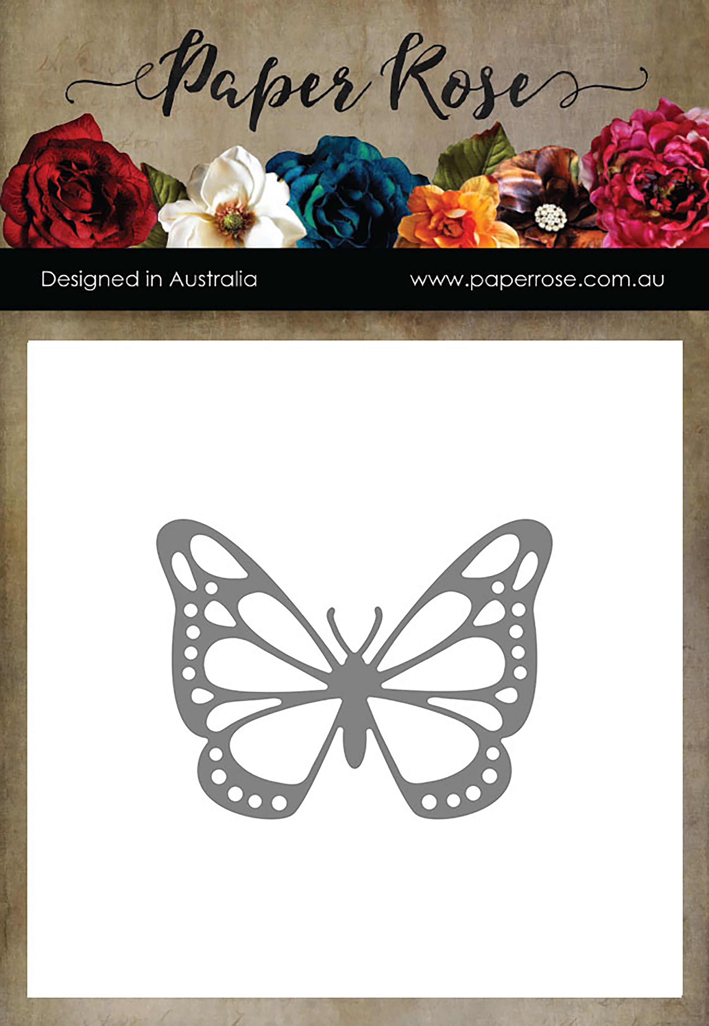 Paper Rose Dies - Vanessa Butterfly Small
