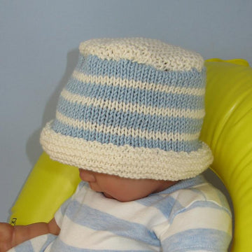 Baby and Child Simple Stripe Bucket Hat