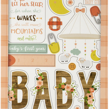 Echo Park Paper Echo Park Sticker Book - Baby Girl