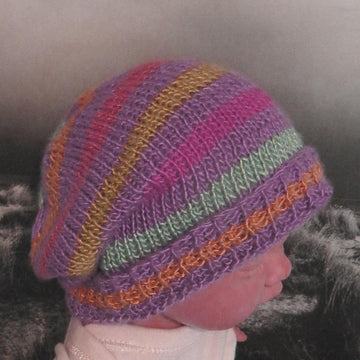 Baby Multi Coloured Stripe Slouch
