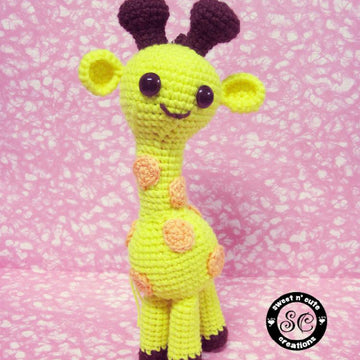 Giraffe and baby