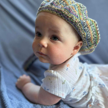 Dreamy Snowdrops Beret