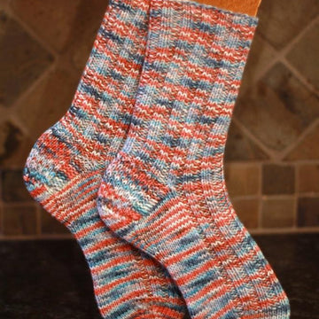 Basic Sock with a Double Gusset Heel