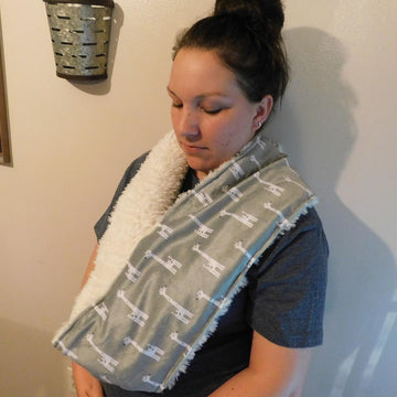 Reversible Fur Scarf