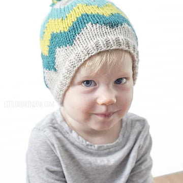 Zig Zag Chevron Hat