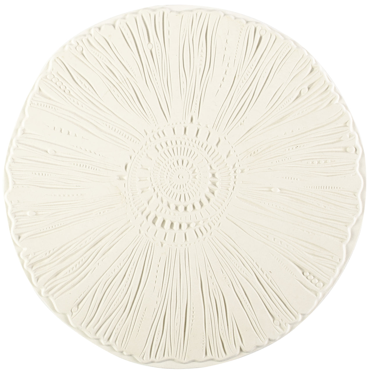 Carabelle Studio Art Printing Round Rubber Texture Plate - Starry Mandala