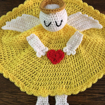Angel Baby Lovey Blanket