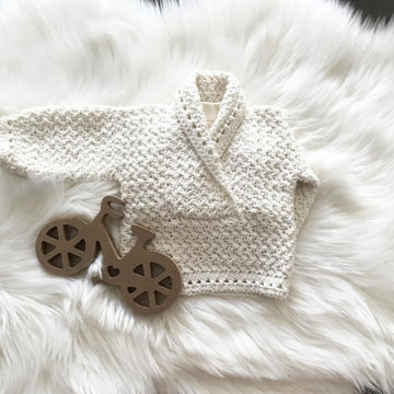 Atlas Baby Shawl Collar Sweater N 495