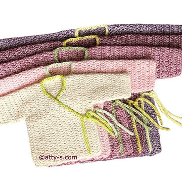 Sumi Baby Kimono Cardi