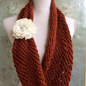 Lacy Infinity Scarf