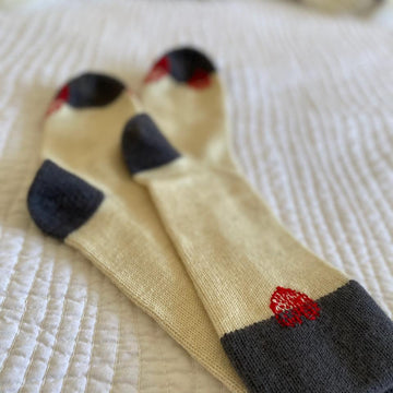 Mended Heart Hat and Socks Set