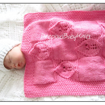 Blair Leaf Pattern Blankets and Hats