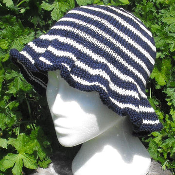 FRENCH FLOPPY HAT KNITTING PATTERN - MADMONKEYKNITS