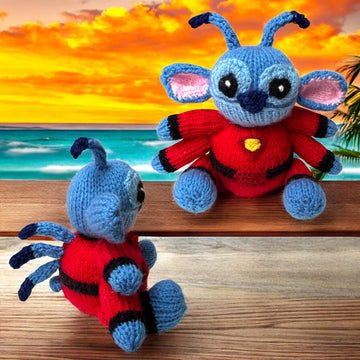 Experiment 626 Stitch choc orange cover / toy