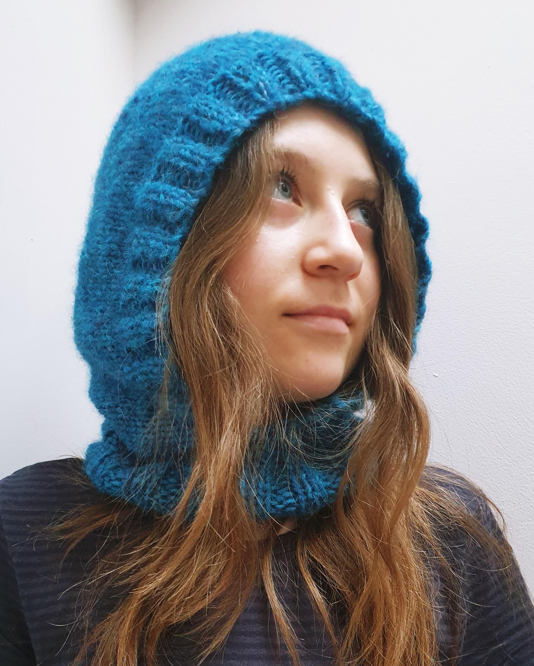 Knitted Hood Balaclava for adults